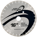 Super Cyclone Porcelain Blade reinforced core