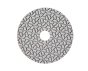 4" Cyclone Engineered Stone White Resin Polishing 3-Step Pad #1