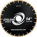 Cyclone Marble Silent Core 14"x 10.0 W x 3.2T x 60/50H