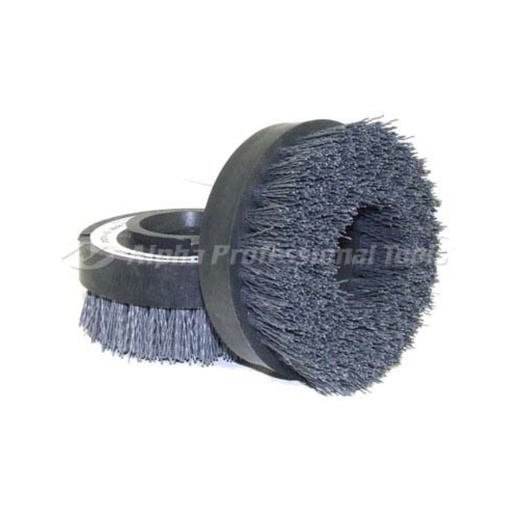 [AB4024] Alpha Antique Brush Wheels 4" Snail Lock (#24)