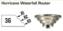 30mm Hurricane Router Waterfall Bit (Shape TP)