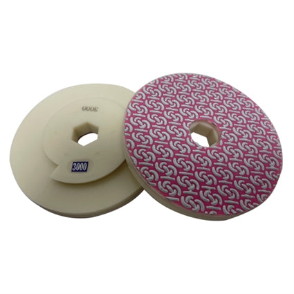 [66251] Weha 6" Marble Diamond Polishing Pad (50)