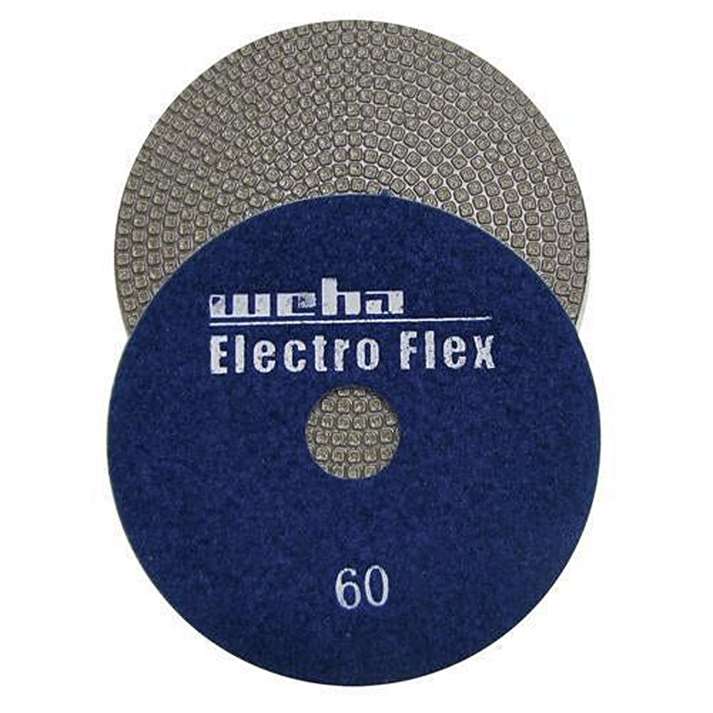Weha 4" Electro Flex Diamond Polishing Pad