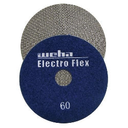 [11460] Weha 4" Electro Flex Diamond Polishing Pad (60)