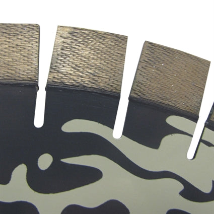 [135350] Weha Grey Leopard Diamond Bridge Saw Blade (16")