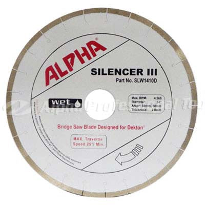 Alpha Silencer III Bridge Saw Blade