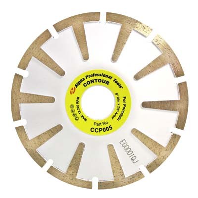 [CCP004] Alpha Contour Blade for Porcelain/Sintered Slabs (4")