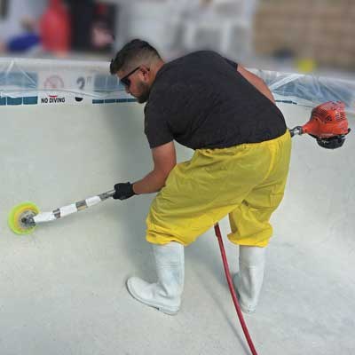 [PK710SH] Alpha PlasterKing Backer Pad 6-1/2" M10-1.25 Reverse Thread