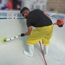 Alpha PlasterKing Backer Pad 6-1/2" M10-1.25 Reverse Thread
