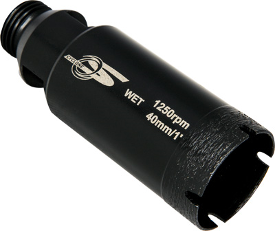 [CUBYH112] Cyclone Ultra Dry Thin Wall CNC 1/2" Gas Core Bit (1-1/2 inch, Forward)