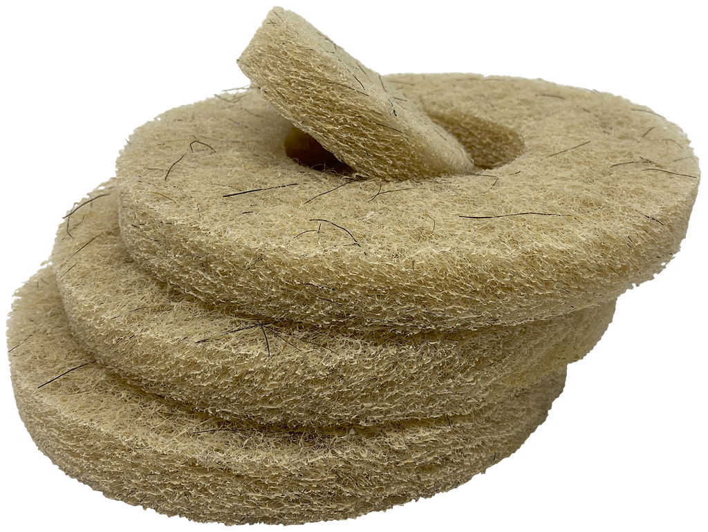 [NB7] 7 3/4" Natural Blend Tan Fiber Pad (Pack of 3)