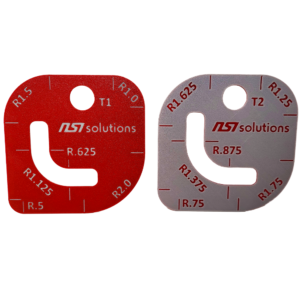 [TEMPSET1] NSI Radius Templates — 2 Piece Set