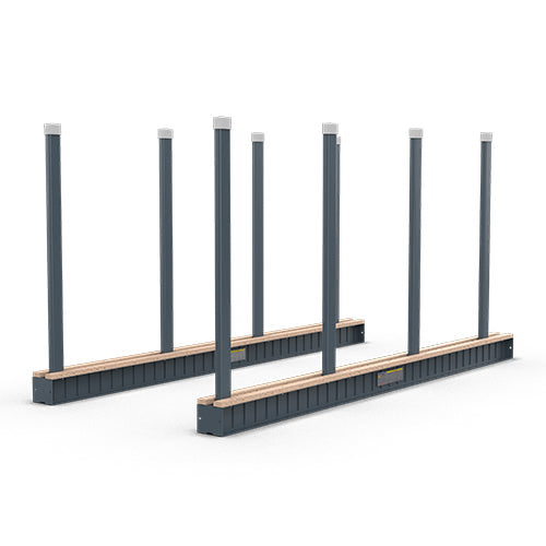 [AQUBSR010-PRO-B] Abaco Qli Universal Bundle Slab Rack (AQUBSR010-PRO, Black)