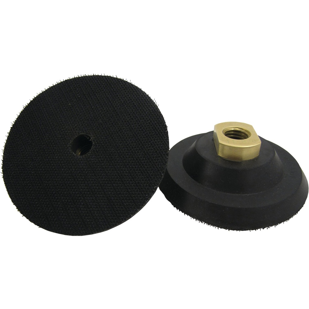 [VZ051048] Weha Brass Snail Lock 5/8" Flexible Back Up Pad (3")