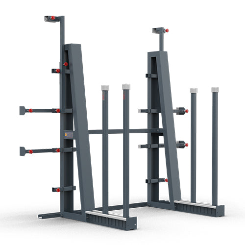 [AHDSR078-B] Abaco Heavy-Duty Display Stand Rack (Black)