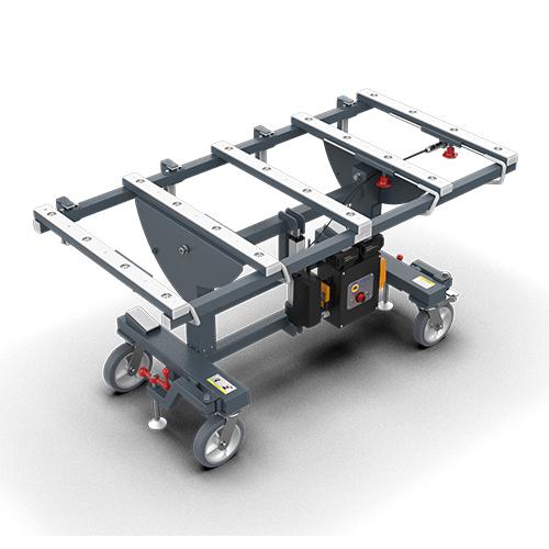 [PKPT6340-PRO-B] Abaco Power Kitchen Processing Table (Black)