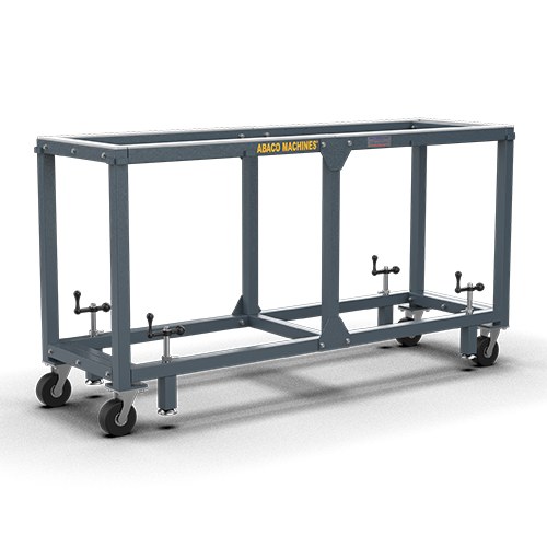 [AWT7523-G-B] Abaco Working Table 7523 Without Caster- Galvanized (Black)