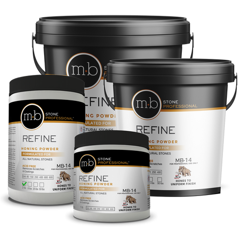 [MB-14-80-1] MB Stone Care MB-14 Refine Honing Powder (1 lb, 80)