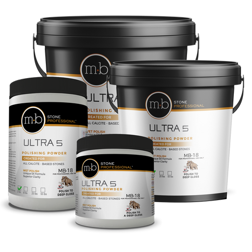 [MB-18(5X)-1] MB Stone Care MB-18 Ultra 5 Polishing Powder (1 lb)