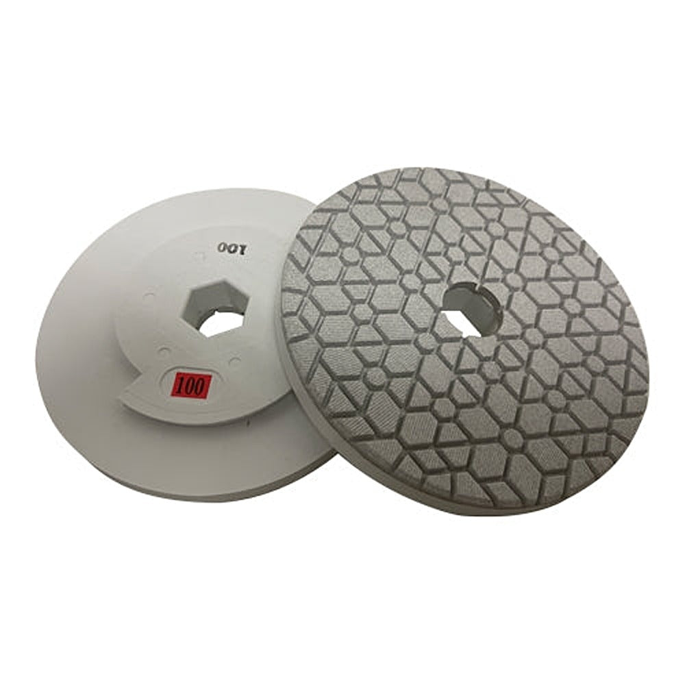 [66251] Weha 6" Marble Diamond Polishing Pad (#50)