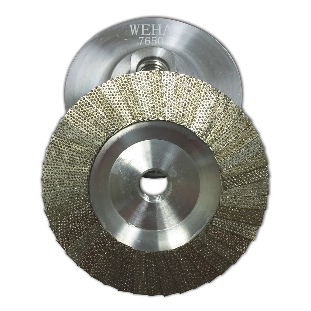 [7650] Weha 4" Flap Diamond Cupwheel (#60)