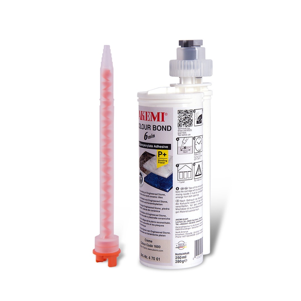 [EPOX.47011] Akemi COLOUR BOND P+ 6 Min - White CC 1100 (250 mL)