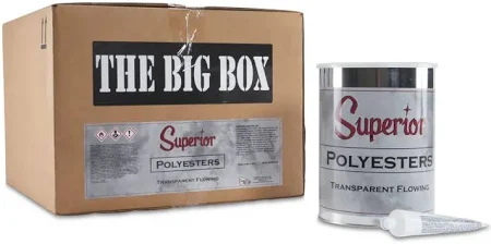 [SUP-200-00000-31] Superior POLYESTERS - Originals - Transparent Flowing - Big Box Enhanced