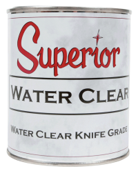 1 Quart Water Clear Knife Grade Superior