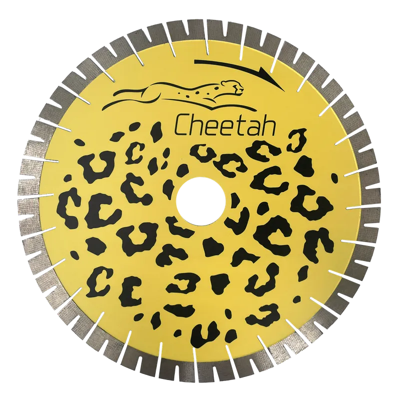 Nicolai 400 mm/16in Silent Cheetah Blade Quartzite B 65mm Arbor for Breton