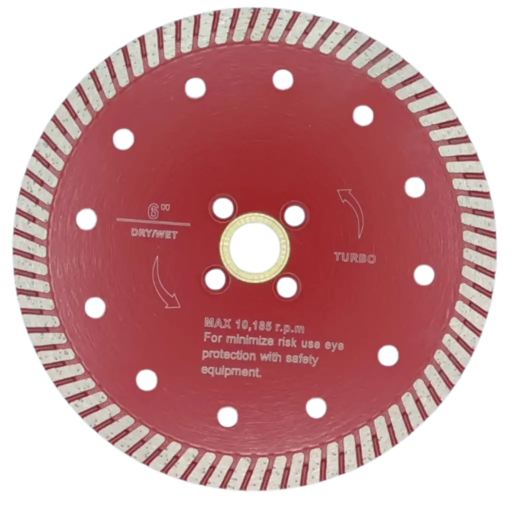 6" Turbo Blade - X Series - Red