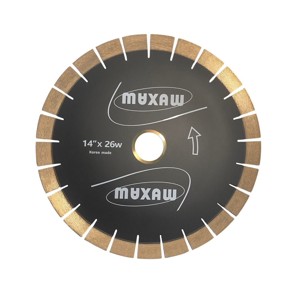MAXAW Premium Quality Long Life 18" Bridge Saw Blade - 26mm Segments
