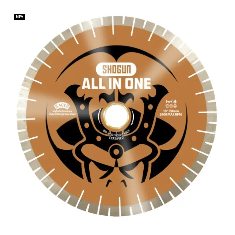 Shogun All In One 16” x .125 x 20MM Bridge Saw Blade - Straight & Miter Cut