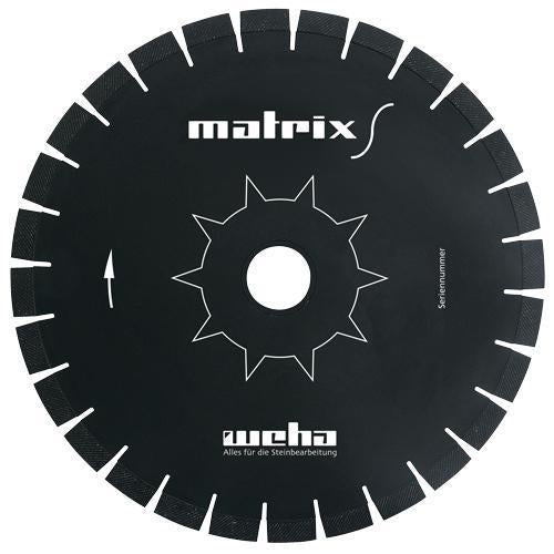 WEHA 16" Matrix S Diagonal Diamond Bridge Saw Blade 