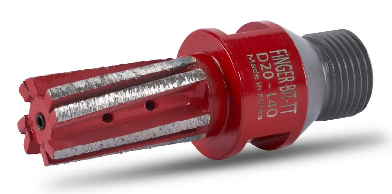 [FBDS-TT] DS Red Finger Bit - TT - Ø20 ½"Gas L40 Twin N8 DS2