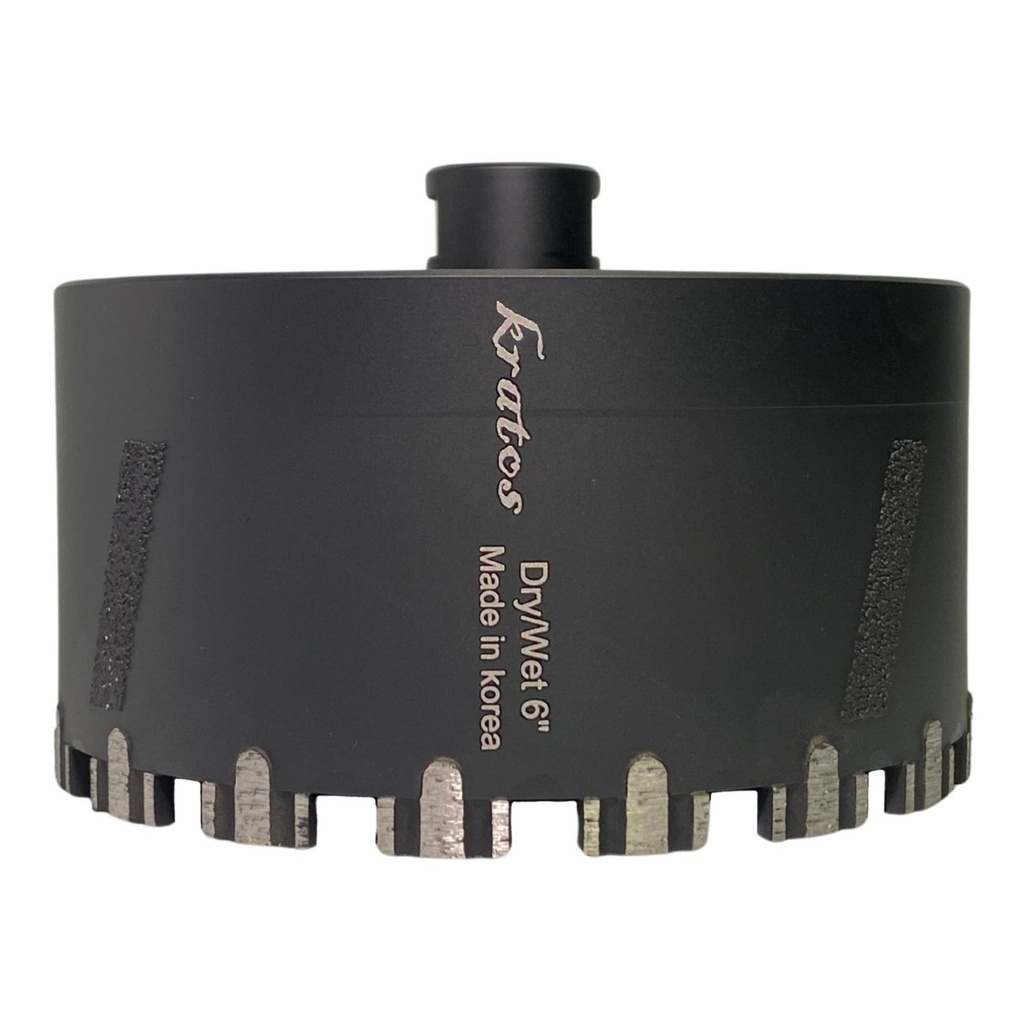 KRATOS 6" T Segment Dry and Wet Core Bit with Side Protection