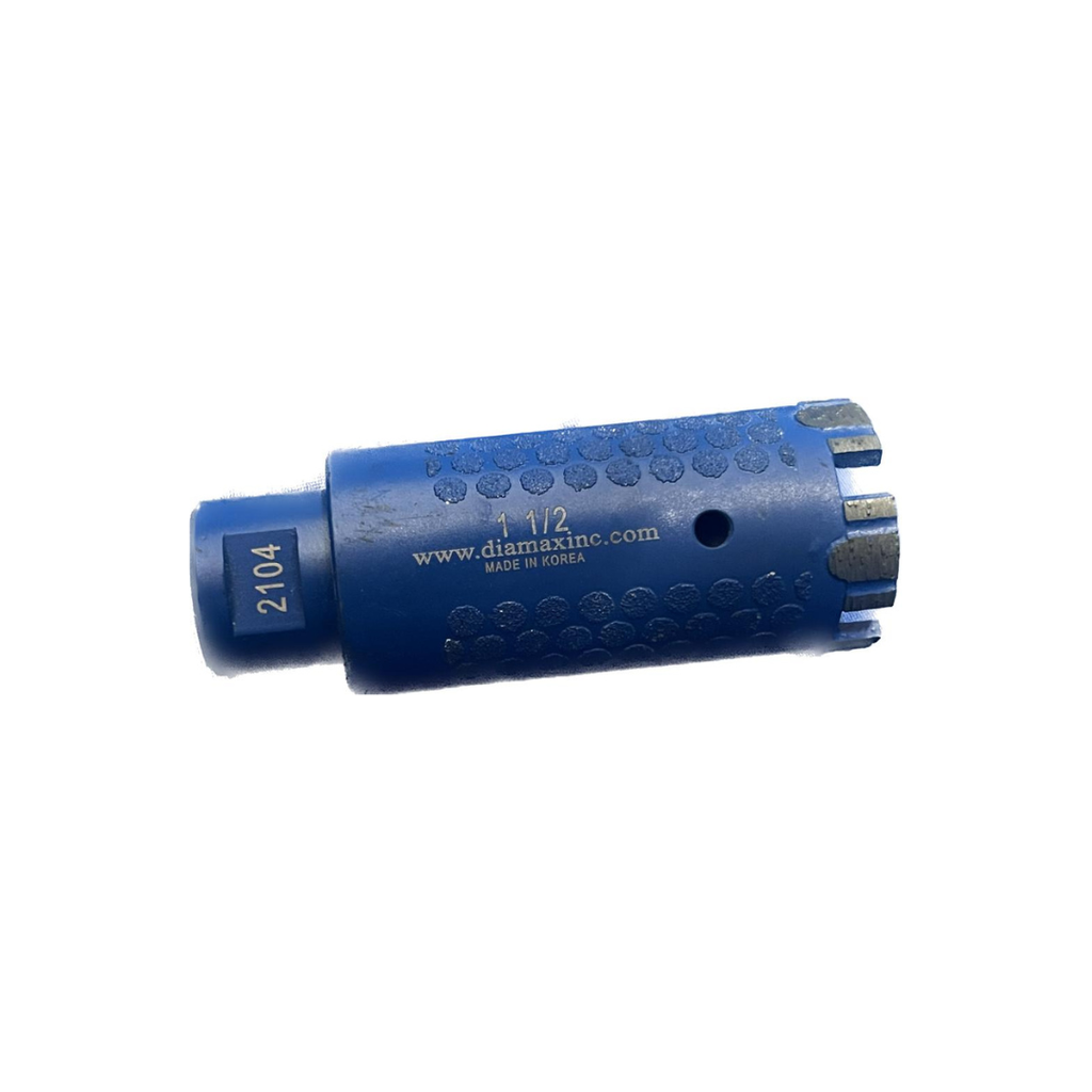 Typhoon 1 3/8" Dry T-type segment core bit w/ outside vacuum