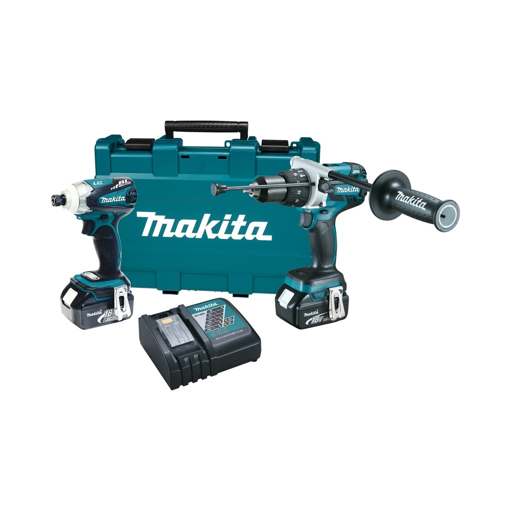 MAKITA XT252M 18V LXT® Lithium‑Ion Brushless Cordless 2‑Pc. Combo Kit (4.0Ah)