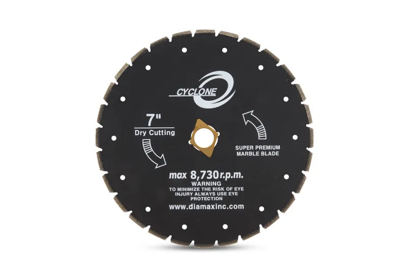 6" Cyclone Electroplated Marble Blade