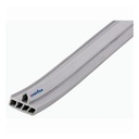 Weha White Replacement Rubber for Transport A-Frame Carts — Non-Marking, Per Foot