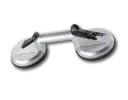 TuffCup Gemini 5" Double Manual Suction Cup – Heavy-Duty Glass, Tile & Stone Lifter