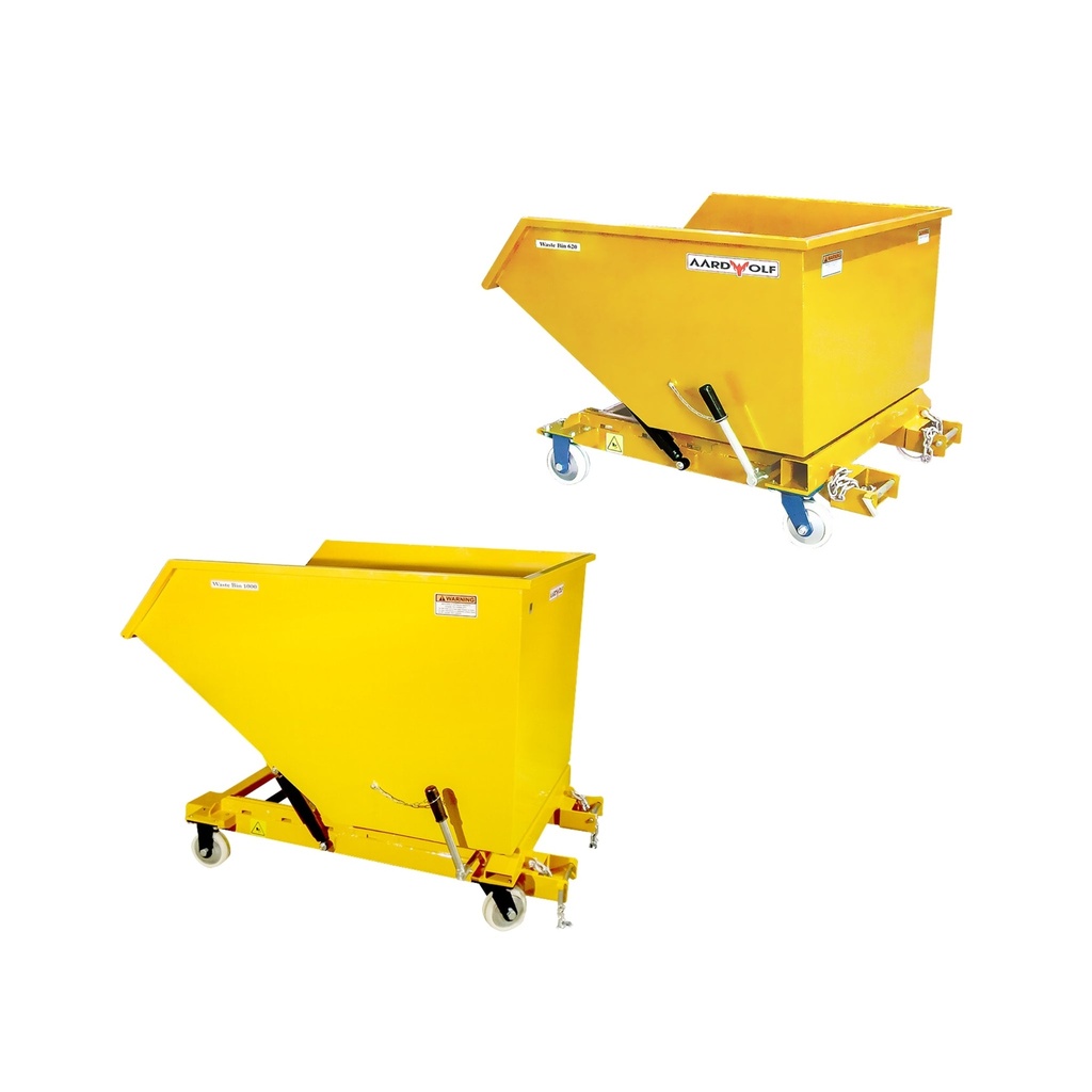 [WB620PC] Aardwolf WB620PC Waste Bin Powder Coated 3mm Thick Walls