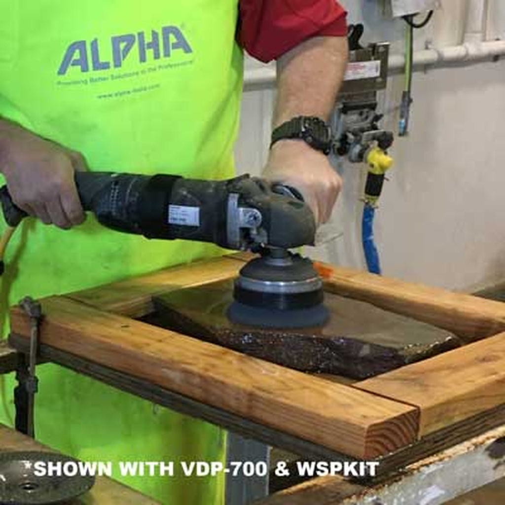 [AB4240] Alpha Antique Brush Wheels for Textured Finishes 4" Snail Lock #240