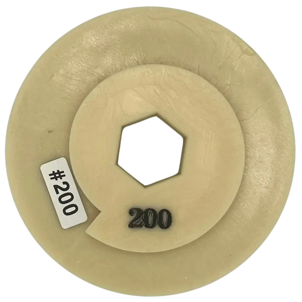 6" Akoka Straight Edge Disc With Snail Lock #200