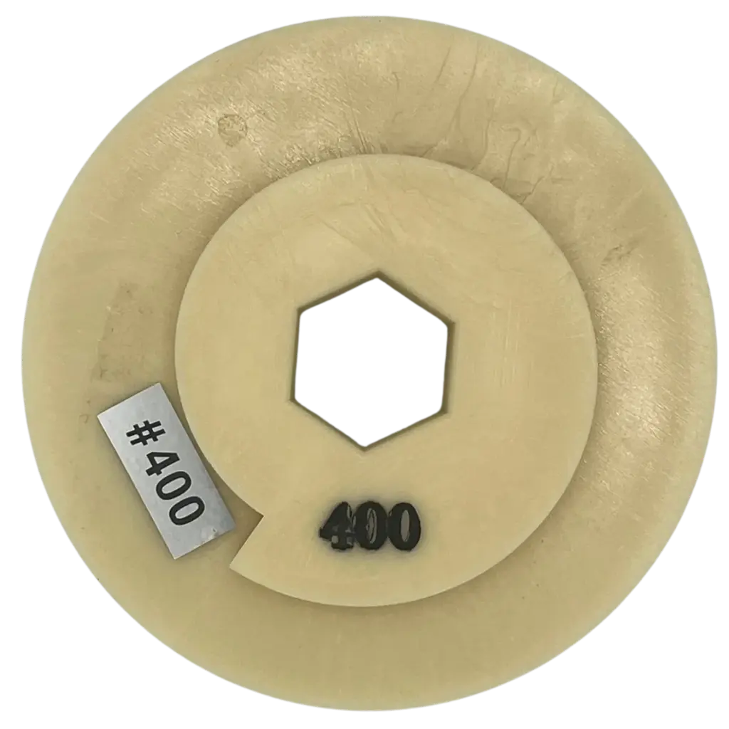 6" Akoka Straight Edge Disc With Snail Lock #400