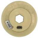 6" Akoka Straight Edge Disc With Snail Lock #400