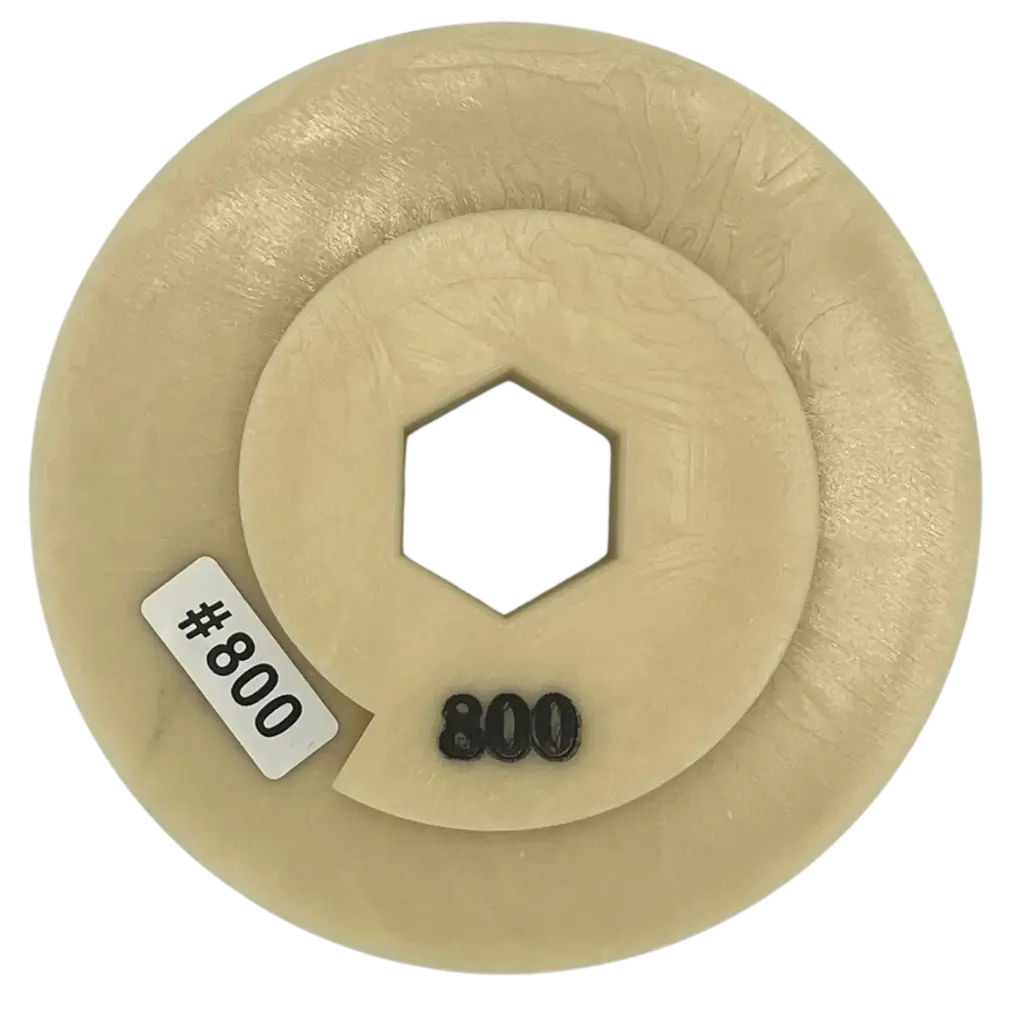 6" Akoka Straight Edge Disc With Snail Lock #800