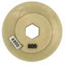 6" Akoka Straight Edge Disc With Snail Lock #800