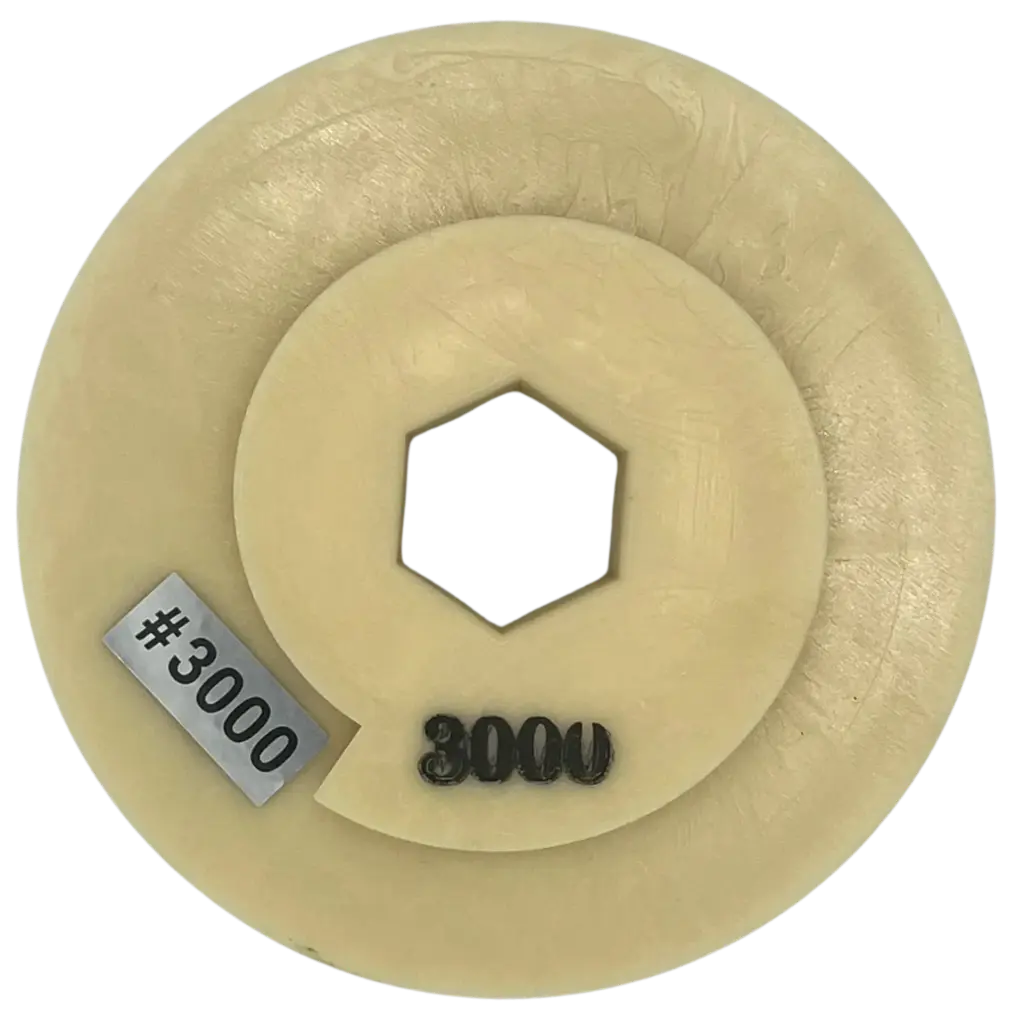 6" Akoka Straight Edge Disc With Snail Lock #3000