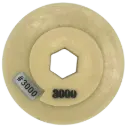 6" Akoka Straight Edge Disc With Snail Lock #3000