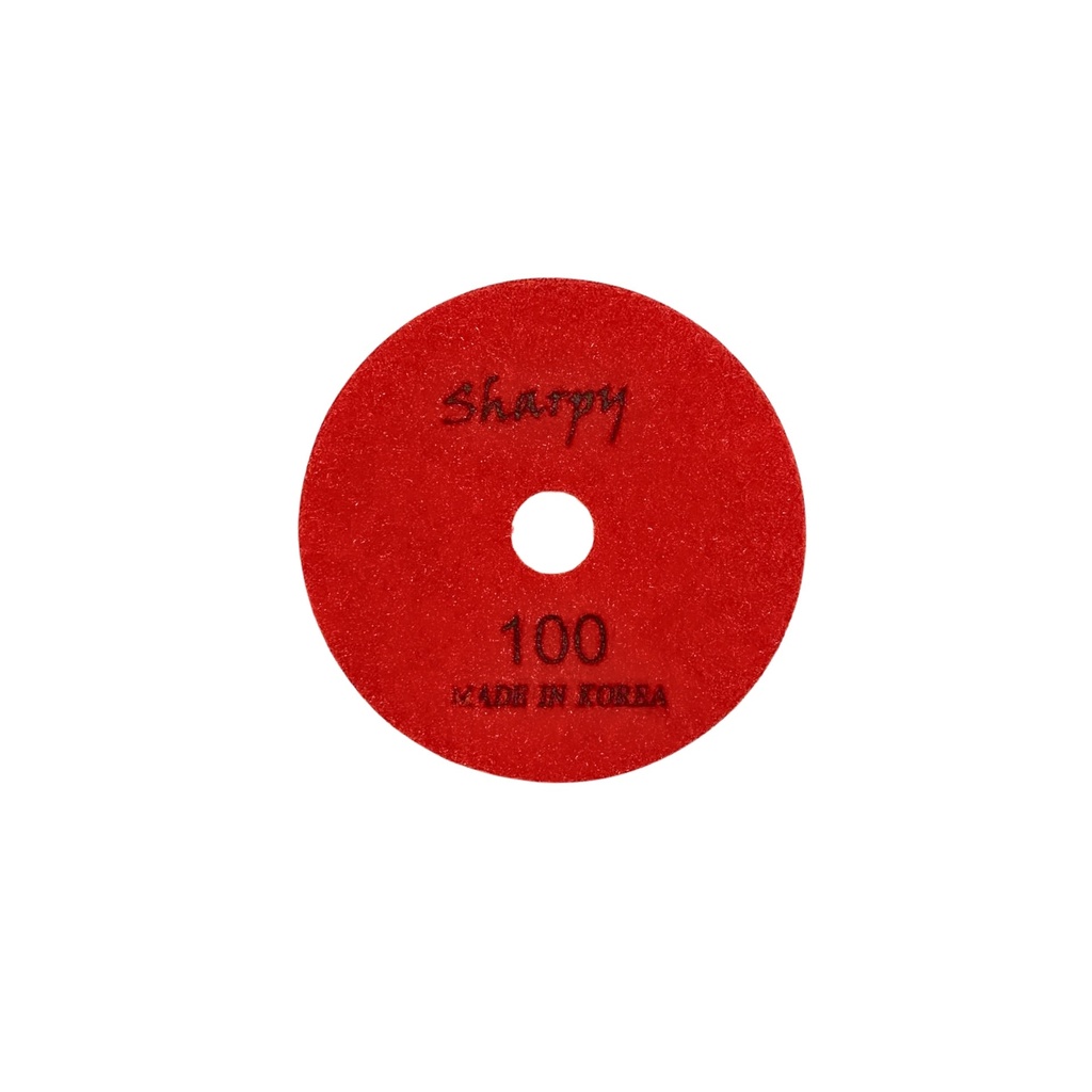 #3000 - 4" Dry Polishing Pad - SHARPY